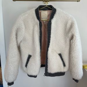 White Sherpa Jacket